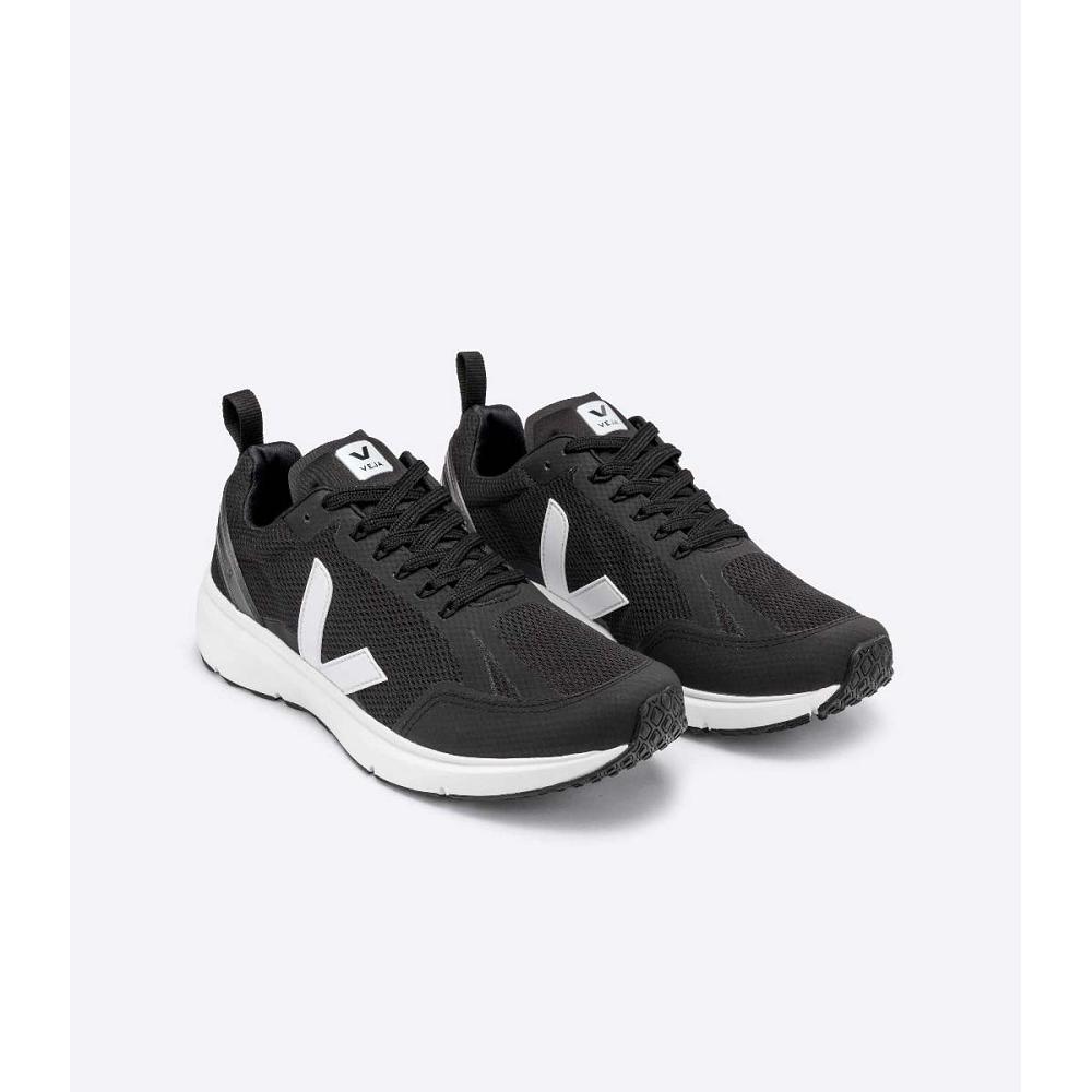 Veja CONDOR 2 ALVEOMESH Cipő Női Black/White | HU 488LIS